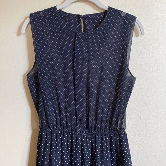 𝅺ANTHROPOLOGIE CHIFFON DRESS - Picture 2 of 3